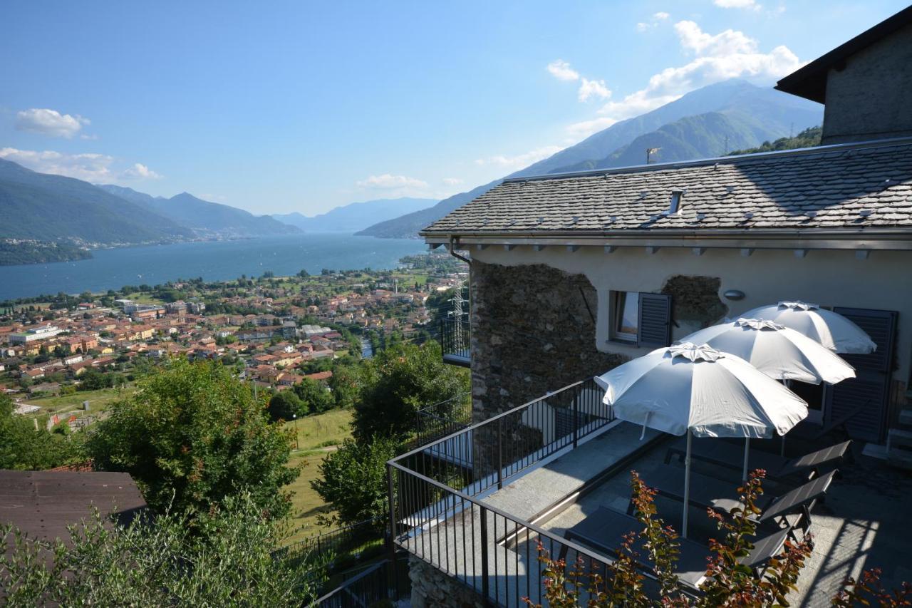 Casa Di Campagna Tony Con Piscina E Vista Lago Gravedona Εξωτερικό φωτογραφία
