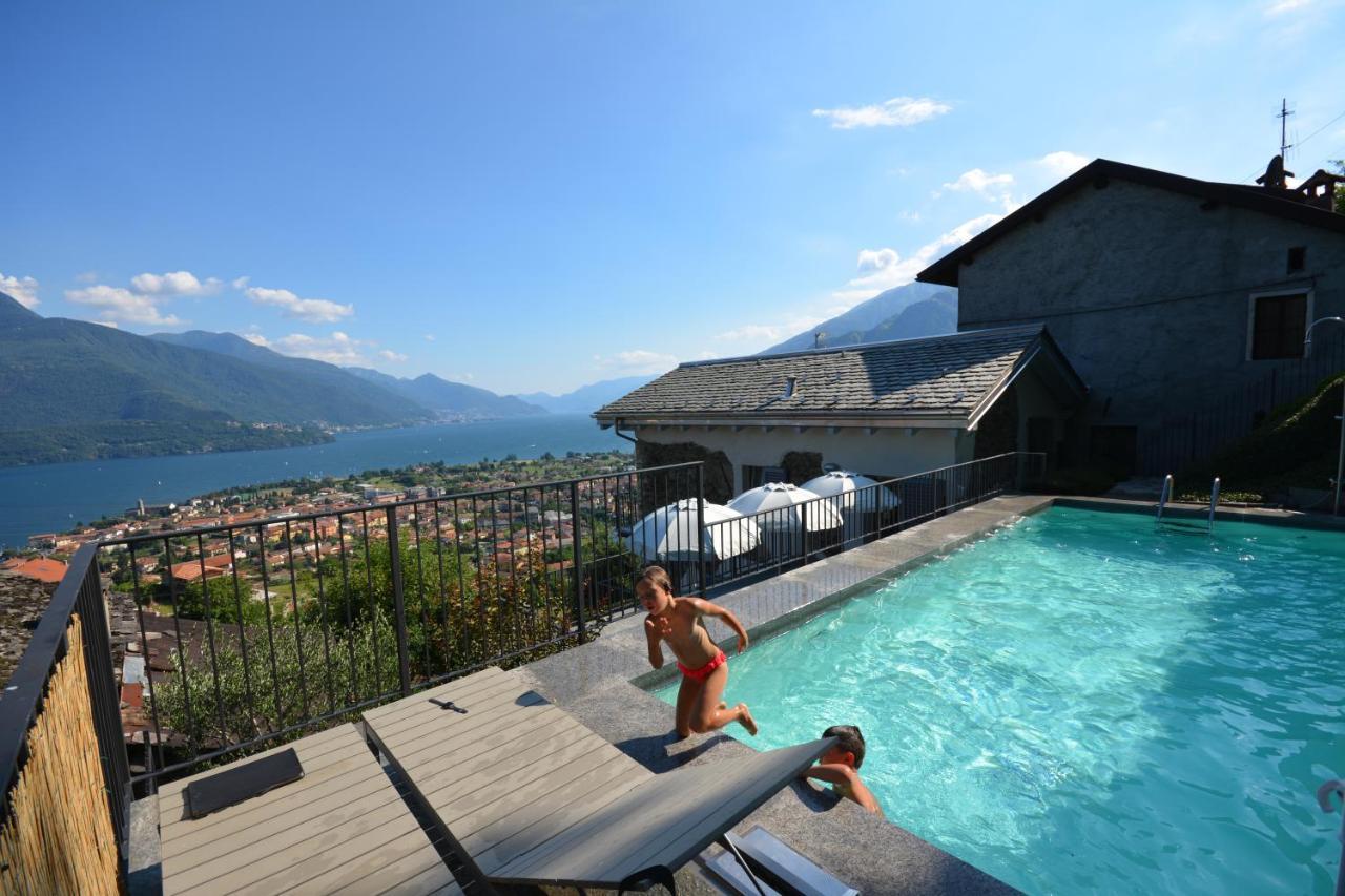 Casa Di Campagna Tony Con Piscina E Vista Lago Gravedona Εξωτερικό φωτογραφία