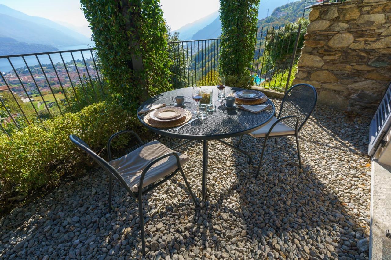 Casa Di Campagna Tony Con Piscina E Vista Lago Gravedona Εξωτερικό φωτογραφία